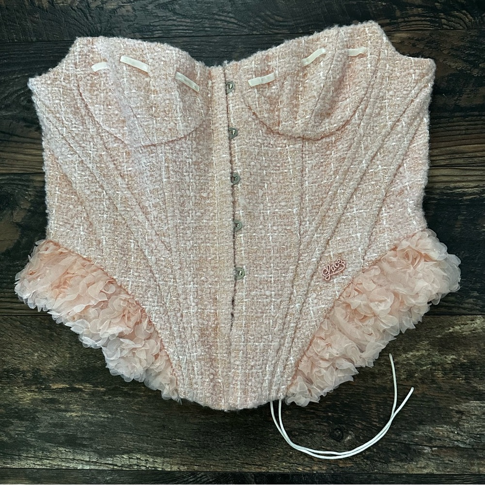 Lacemade | pink corset